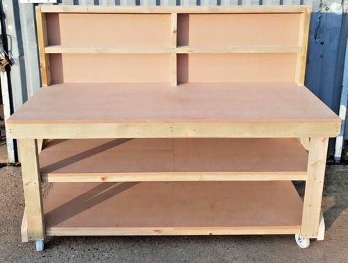 Wooden workbench mdf surface - workbench,