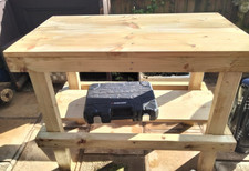 work bench  solid wood 3 foot