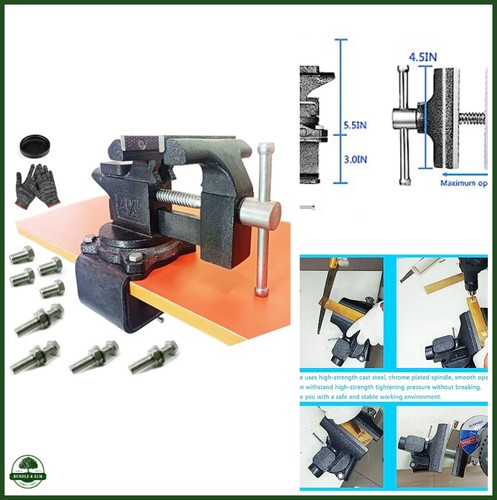 Mytec work bench vise - mytec, 2-in-1