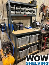 Workstation workbench storage