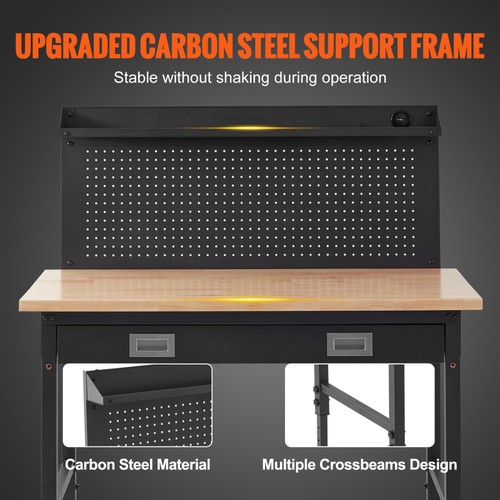 Adjustable height workbench - height,