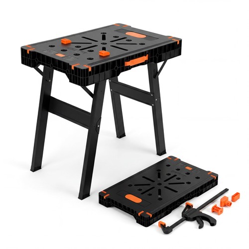 Heavy duty folding work bench - work,