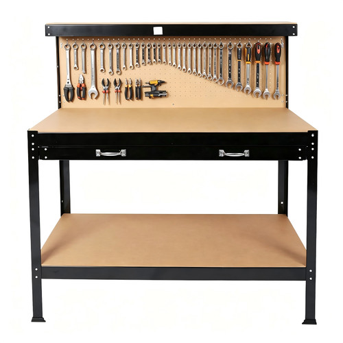 63in steel workbench tool - steel,
