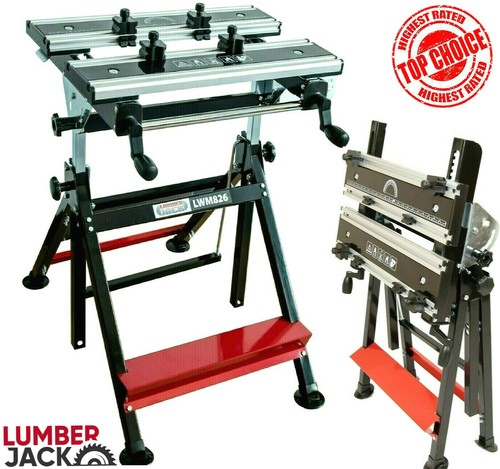 Adjustable folding workmate - folding,
