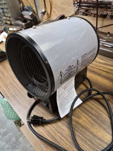 Portable work bench heater - portable,