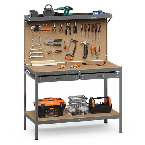 Garage work bench with - garage,