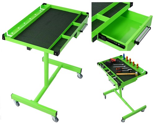 Adjustable work table - table, with