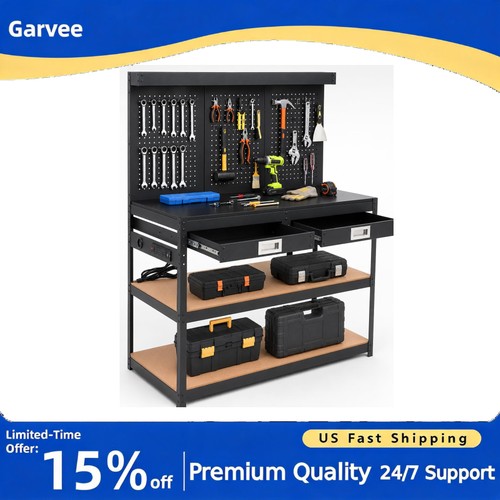 Work bench tier metal - bench, 3-tier