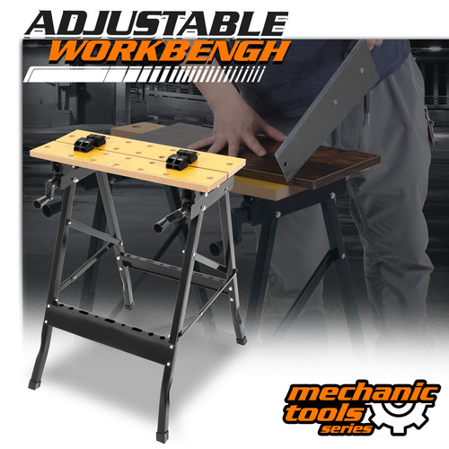 Foldable work bench portable - work,