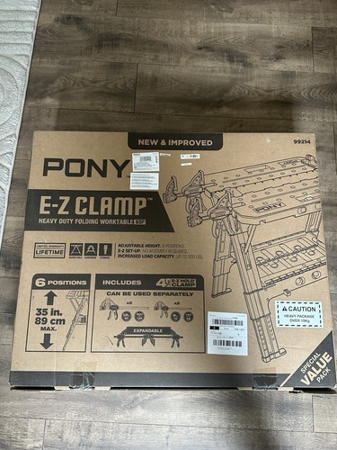 Pony folding workbench - pony, 2-in-1