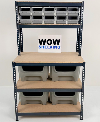 Grey level bench - grey, workbench