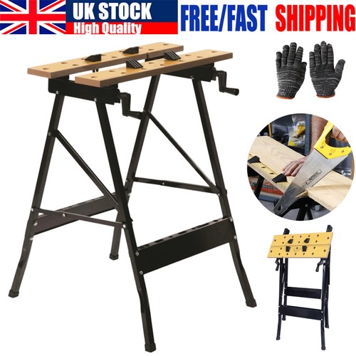 Heavy duty folding work bench - duty,