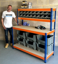 Workstation workbench storage