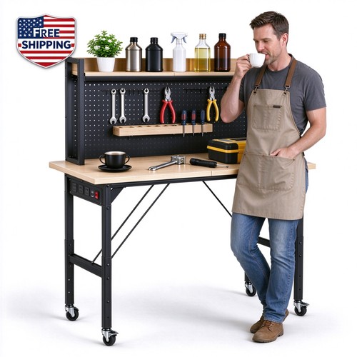 Rolling workbench with - 48'',